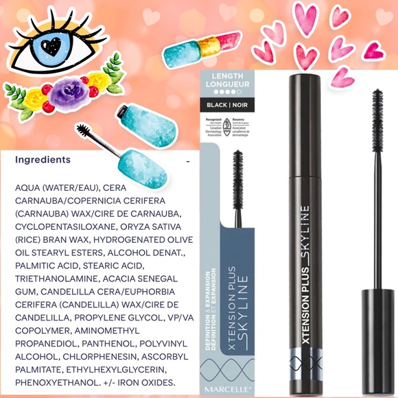 Marcelle XTension Plus_SKYLINE mascara in Black▪️ - Picture 5 of 15